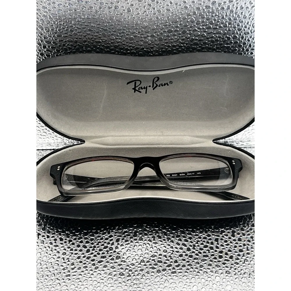 Ray Ban RB 5237 5055 Square Brown Eyeglasses Optical Frame 53-17-145